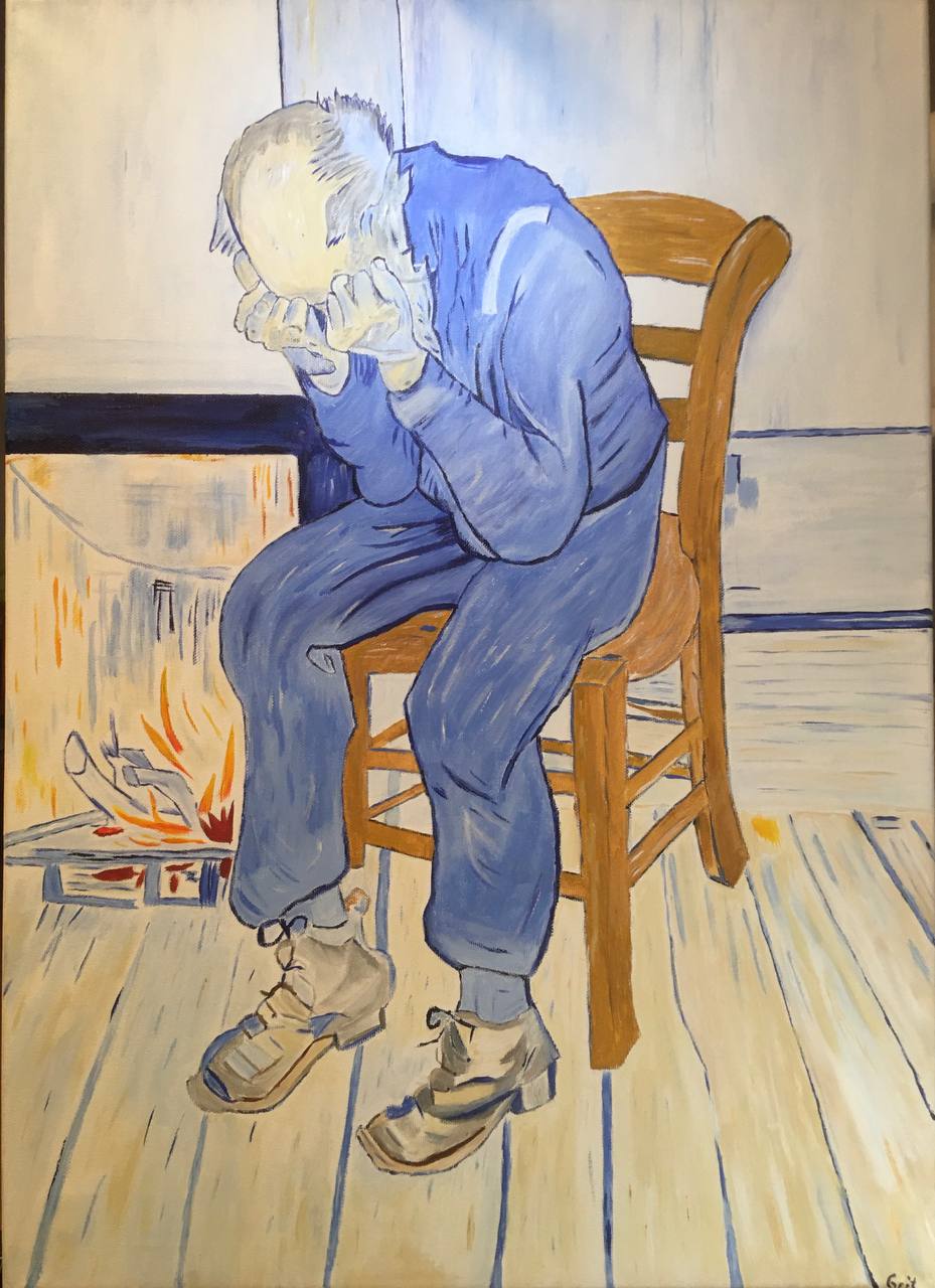 van Gogh - Der trauernde alte Mann