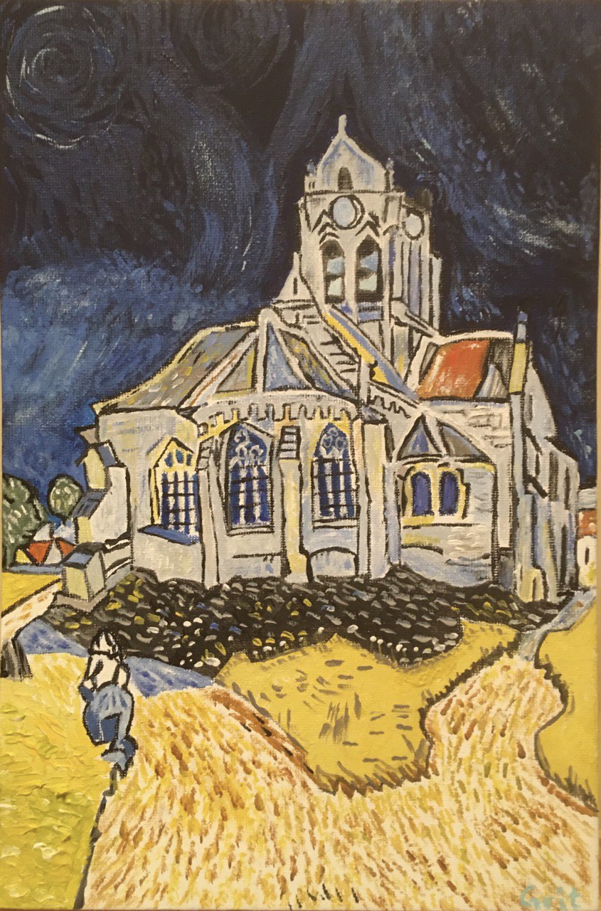 van Gogh - Die Kirche von Auvers